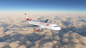 Austrian A320 OC Fleet Pack with custom cabins + EIS1 visual mod for Fenix A320 V2 [8K+4K] thumbnail 4