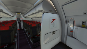 Austrian A320 OC Fleet Pack with custom cabins + EIS1 visual mod for Fenix A320 V2 [8K+4K] thumbnail 7