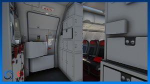 Austrian A320SL OE-LZE, OE-LZF | w/ Cabin | Fenix A320 | V2 thumbnail 5