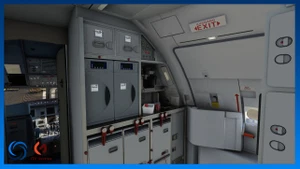 Austrian A320SL OE-LZE, OE-LZF | w/ Cabin | Fenix A320 | V2 thumbnail 7