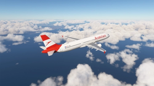 Austrian A321-100/200 Fleet Pack  with cabin + EFB backgrounds for Fenix A321  [8K+4K]
