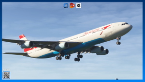 Austrian Airlines OE-LAL | iniBuilds A340-300 thumbnail 2