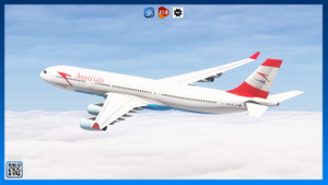 Austrian Airlines OE-LAL | iniBuilds A340-300 thumbnail 5