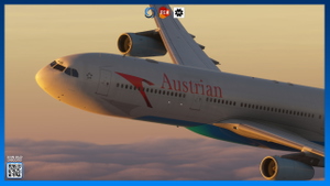 Austrian Airlines OE-LAL | iniBuilds A340-300 thumbnail 6