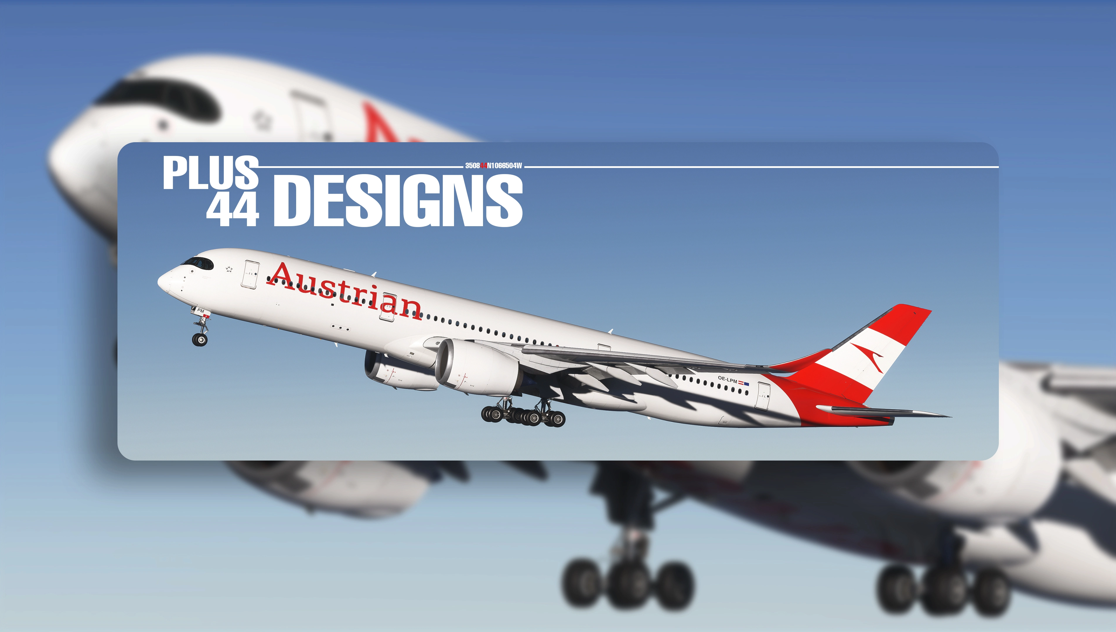 Austrian Airlines (OE-LPM) iniBuilds A350-900 - 8K - Image 1