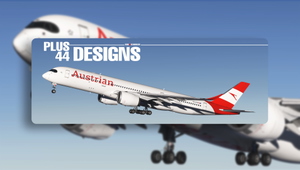 Austrian Airlines (OE-LPM) iniBuilds A350-900 - 8K thumbnail 1