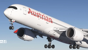 Austrian Airlines (OE-LPM) iniBuilds A350-900 - 8K thumbnail 2