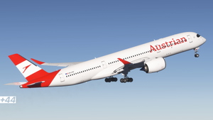 Austrian Airlines (OE-LPM) iniBuilds A350-900 - 8K thumbnail 3