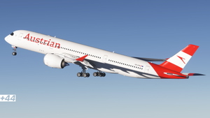 Austrian Airlines (OE-LPM) iniBuilds A350-900 - 8K thumbnail 4
