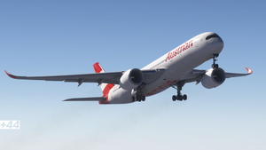 Austrian Airlines (OE-LPM) iniBuilds A350-900 - 8K thumbnail 7