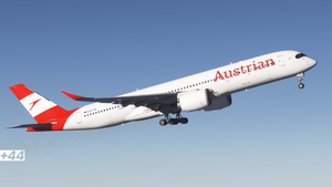 Austrian Airlines (OE-LPM) iniBuilds A350-900 - 8K thumbnail 8