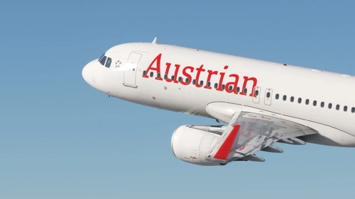 Austrian [OE-LZE] w/Cabin Fenixsim A320 Sharklet [8K+4K]