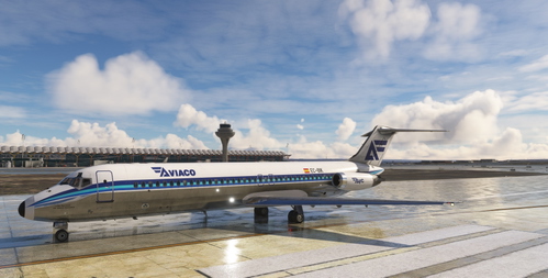 AVIACO  EC-BIK DC9-30 | SKYSIMULATIONS