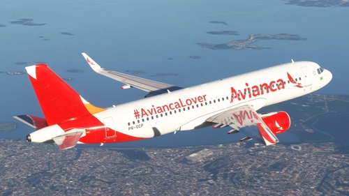 Avianca Brasil "#AviancaLover" PR-OCP | w/Cabin