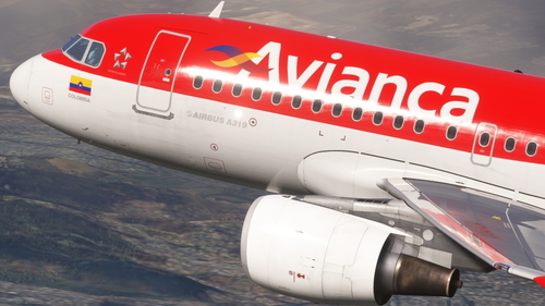 Avianca (old colors) HK-4552
