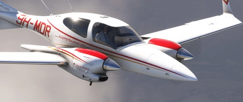 Aviomar Flight Academy Pack - COWS DA42 TDi