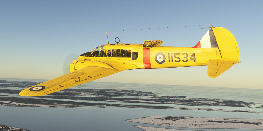 Avro Anson MK1 Royal Canadian Air Force 11534 för Microsoft Flight ...