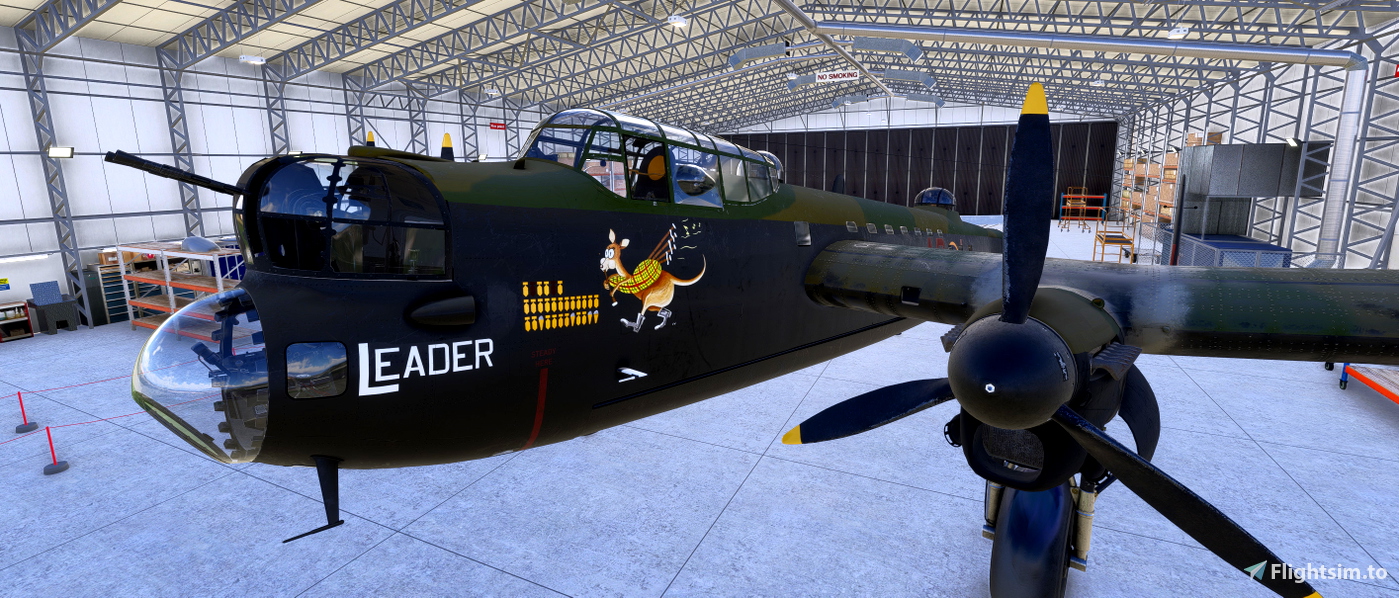Avro Lancaster - PA474 - Leader - BBMF for Microsoft Flight Simulator ...