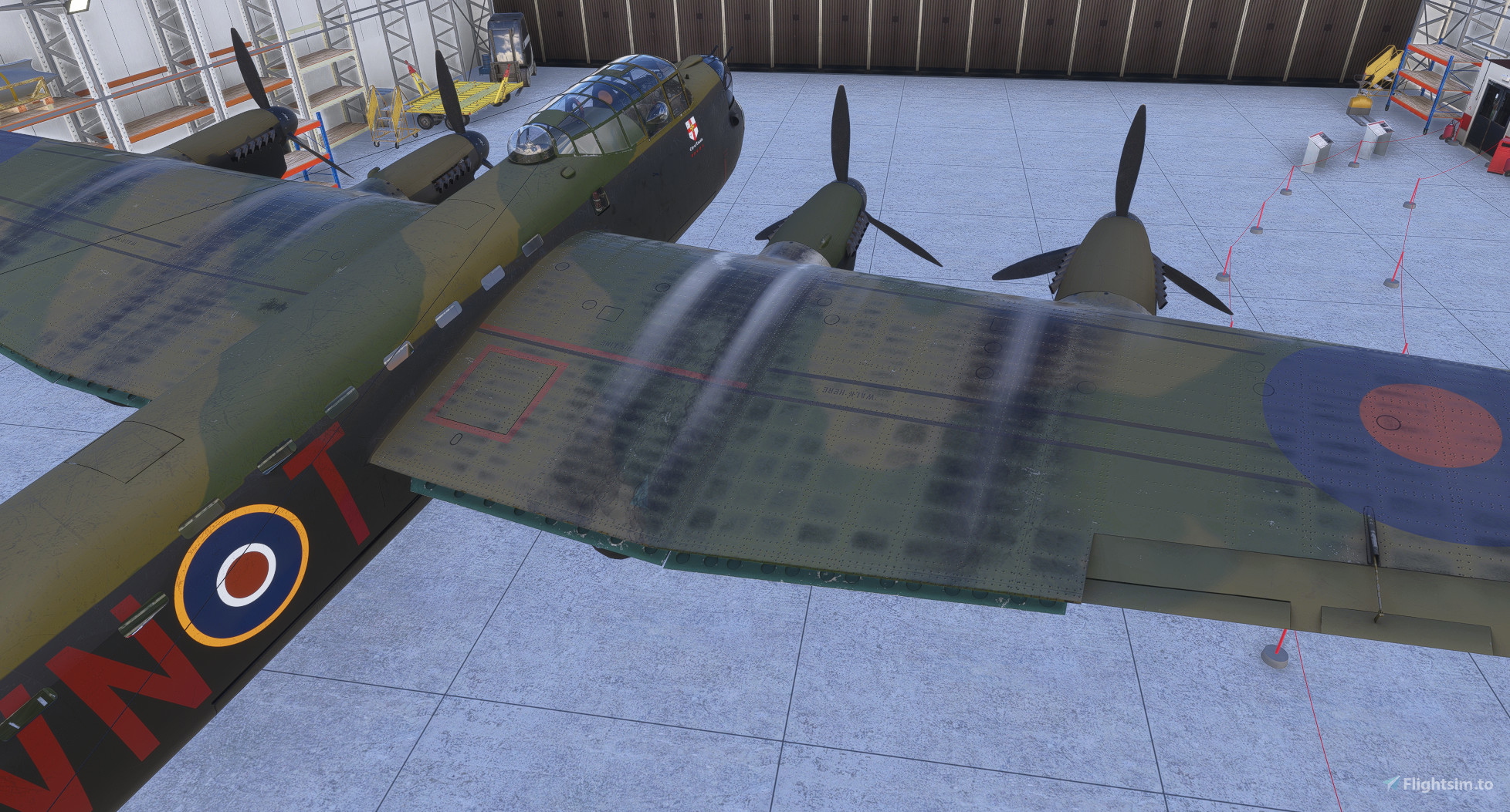 Avro Lancaster - PA474 - Leader - BBMF voor Microsoft Flight