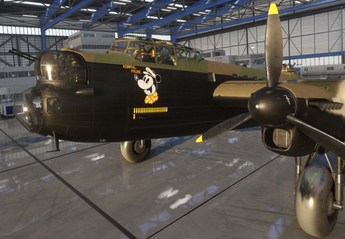 Avro Lancaster - W4118 and ED593 - Admiral Prune and Admiral Prune II