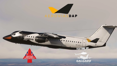 Avro RJ100 Aerovías DAP CC-ATI antarctic airways