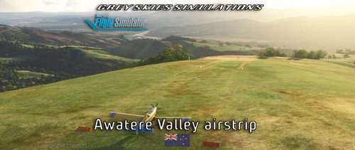 Awatere Valley airstrip, Marlborough, New Zealand