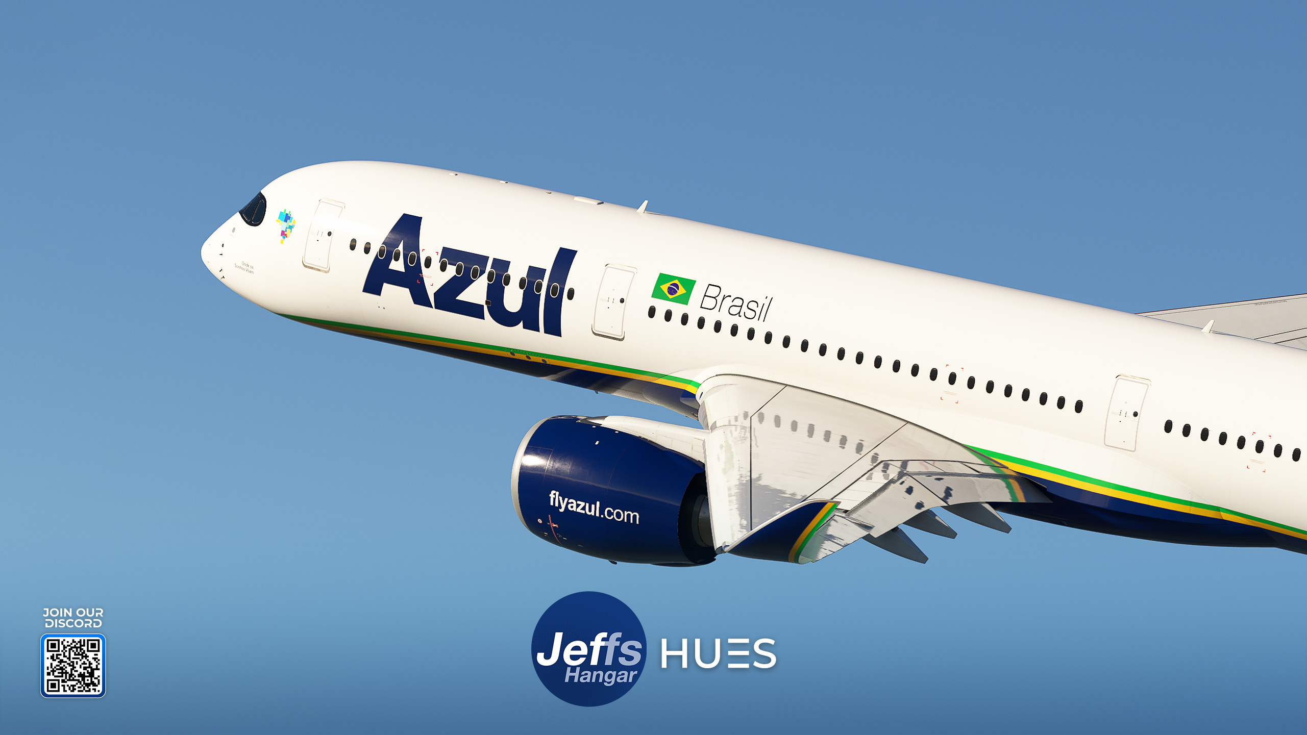 Azul Airlines PR-AOW | iniBuilds A350-900 | 8K - Image 1