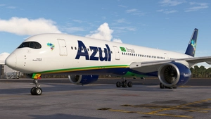 Azul Airlines PR-AOW | iniBuilds A350-900 | 8K thumbnail 2