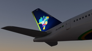 Azul Airlines PR-AOW | iniBuilds A350-900 | 8K thumbnail 4