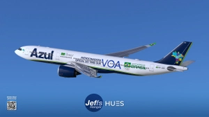 Azul Linhas Aéreas PR-ANY "Olimpíadas" | Headwind A330-900 | 8K thumbnail 1