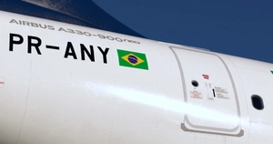 Azul Linhas Aéreas PR-ANY "Olimpíadas" | Headwind A330-900 | 8K thumbnail 7