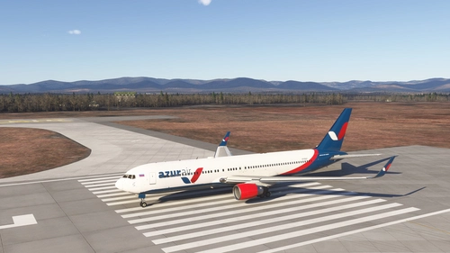 Azur Air livery for CS 767-300ER VP-BUV with and without winglets