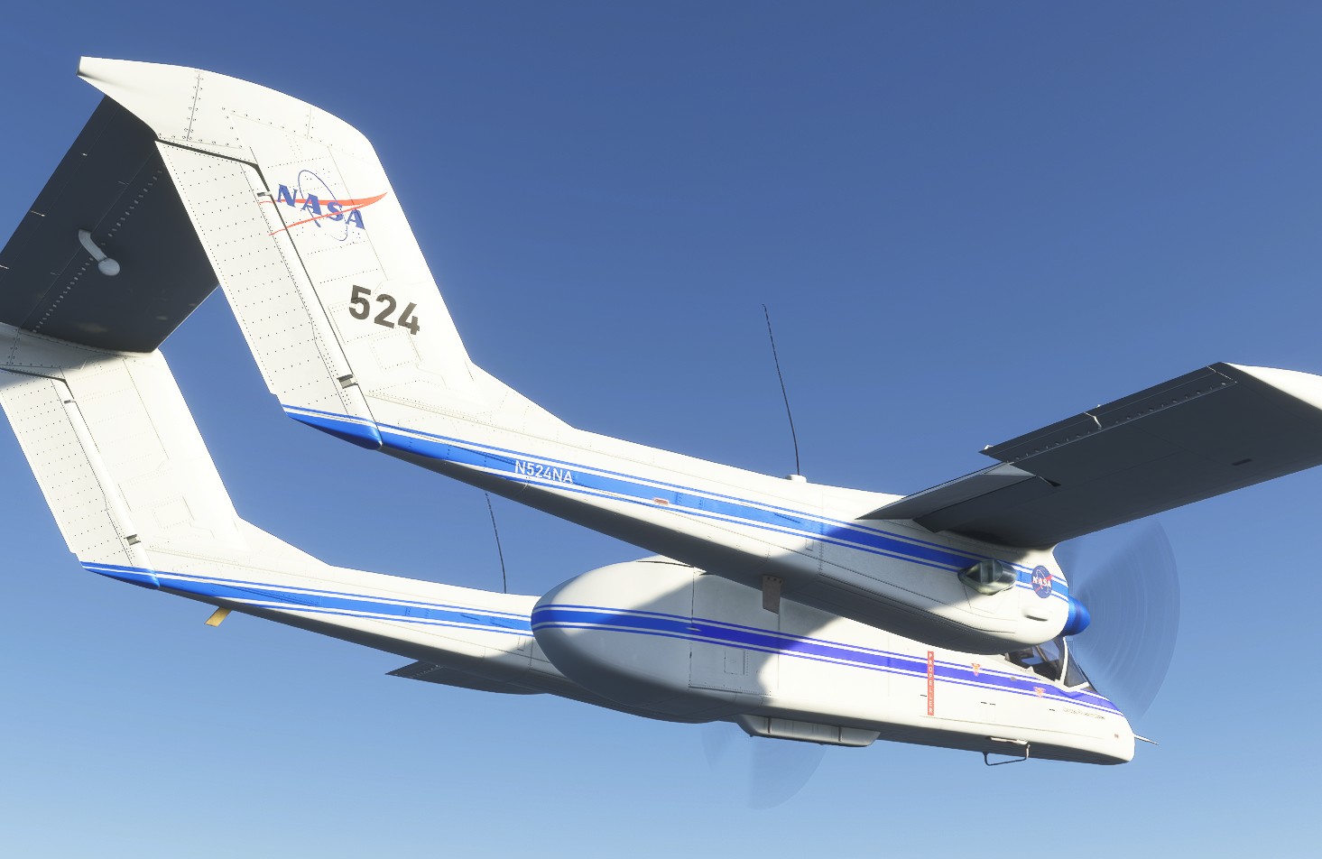 Azurploy Bronco OV10B –NASA N525NA - Aircraft Liveries for MSFS