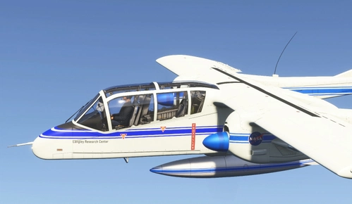 Azurploy Bronco OV10B –NASA  N525NA 