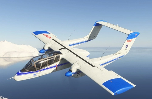 Azurploy Bronco OV10B –NASA Blue Marlin