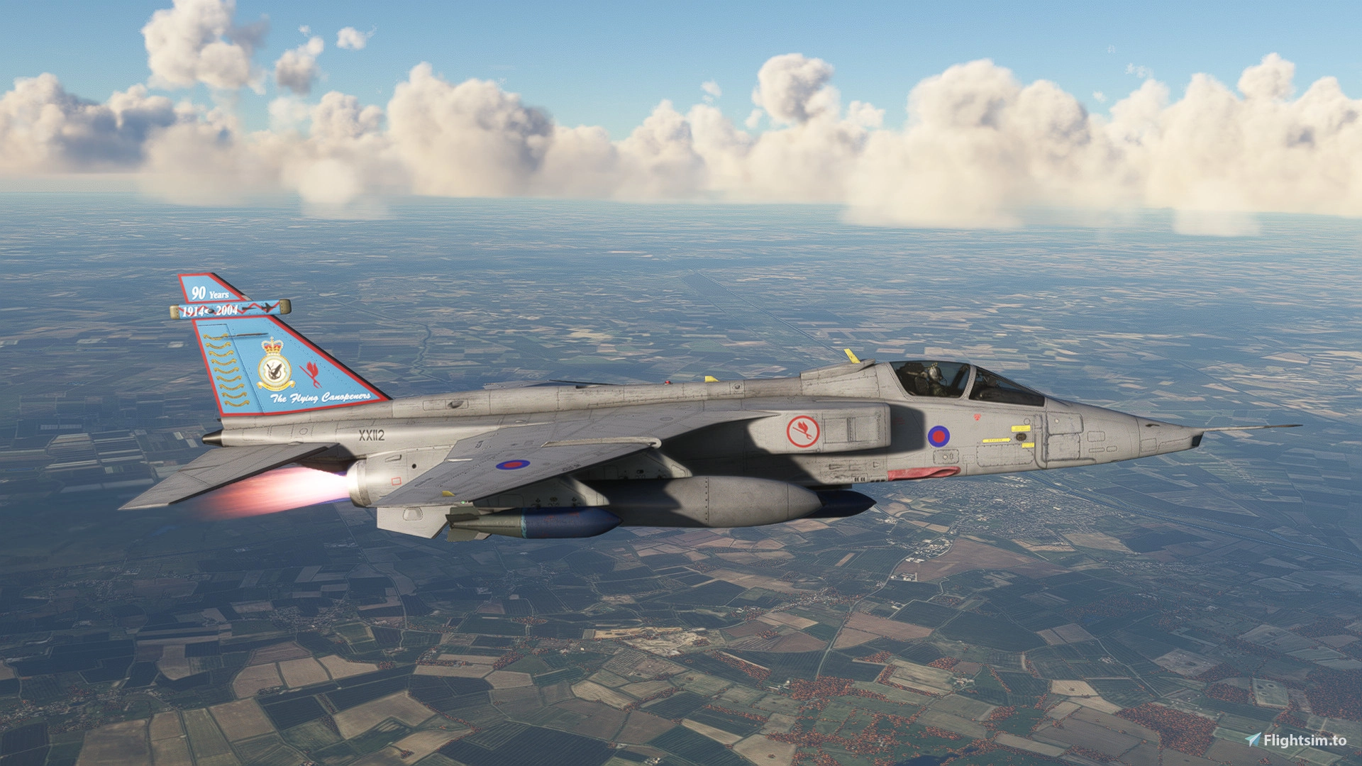 Azurpoly Jaguar GR 1 XX112 6 Sqn 90 Years MSFS Add on Flightsim to azurpoly-jaguar-gr-1-xx112-6-sqn-90-years-msfs-add-on-flightsim-to
