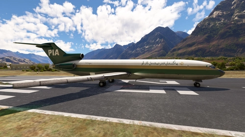 [B727F] Pakistan International Airlines (PIA) Cargo Livery