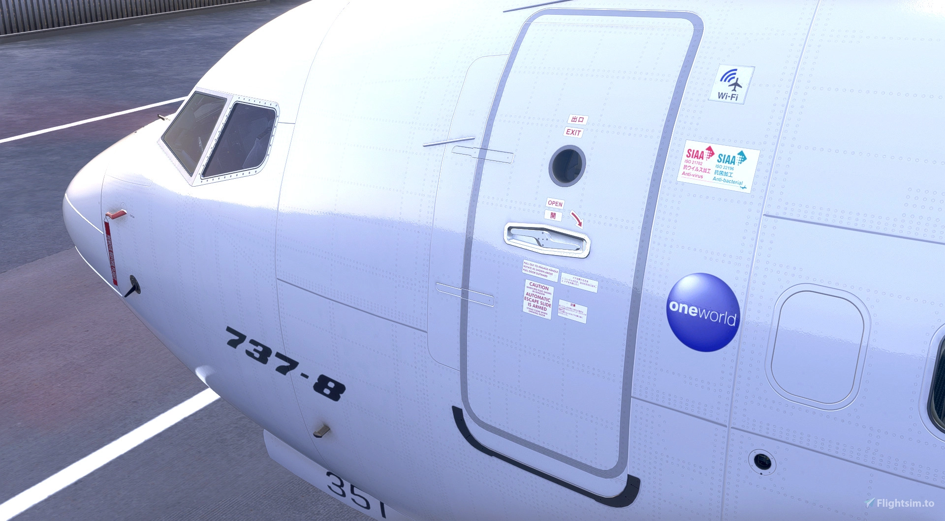 Asobo B737 MAX 8] Japan Airlines JA351J for Microsoft Flight