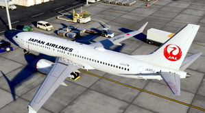 [Asobo B737 MAX 8] Japan Airlines JA351J thumbnail 2