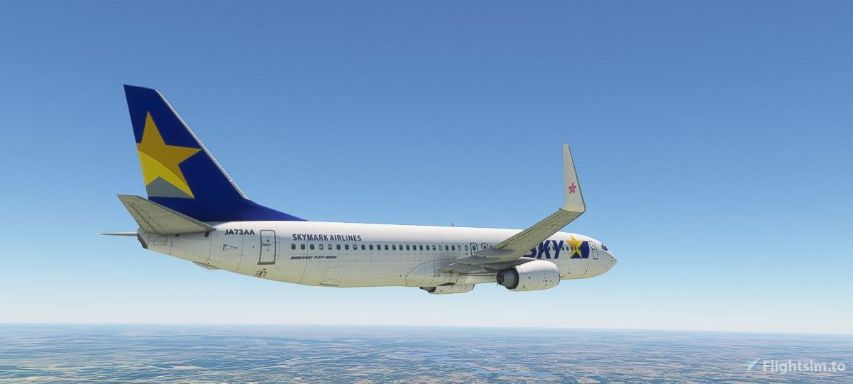 航空機・ヘリコプター 1/130 B 737 800 SKYMARK airlines vissel Skymark Airlines - AeroLOPA | Detailed aircraft seat plans