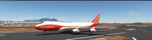 B747-400F RR National Air Cargo 30 years Livery