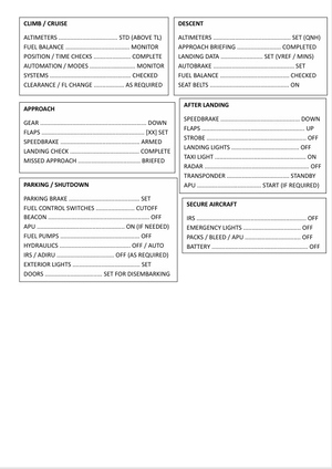 B777-300ER/B777F Checklist thumbnail 2