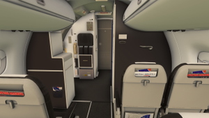 BA Cityflyer (G-LCYD) /w Cabin | FlightSim Studio E170 thumbnail 6