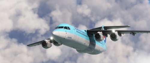 BAe 146-300 Korean Air HL7346 (Fictional)