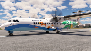 Bangkok Airways  | Asobo ATR 72-600 | Twin Pack | 4K thumbnail 1