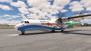 Bangkok Airways  | Asobo ATR 72-600 | Twin Pack | 4K thumbnail 5
