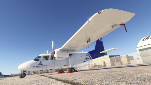 BBS BN2A Islander  Island Aviation ZK-PIZ