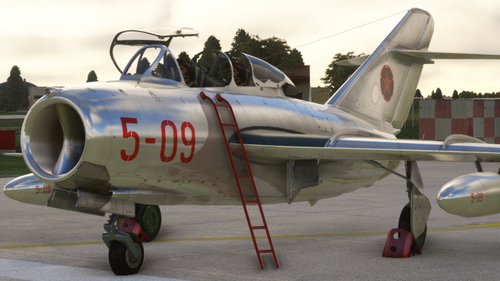 Bear Studios MiG-15 UTI "5-09" Albanian Air Force  around  1970