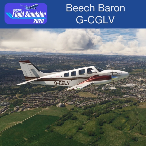 Beech Baron - G-CGLV