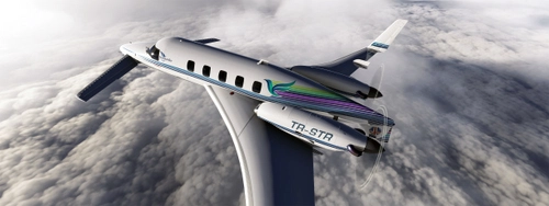 Beechcraft 2000A Starship 1 - TF-STR (Dynamic Registration)